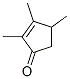 CAS 登录号：28790-86-5， 2,3,4-三甲基环戊-2-烯-1-酮