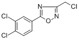 CAS 登录号：287917-57-1， 3-(氯甲基)-5-(3,4-二氯苯基)-1,2,4-恶二唑