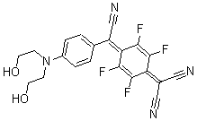 CAS 登录号：287922-15-0， 2-[4-[[4-[二(2-羟基乙基)氨基]苯基]-氰基亚甲基]-2,3,5,6-四氟环己-2,5-二烯-1-亚基]丙二腈