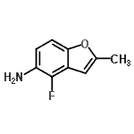 CAS#: 288083-31-8, 4-Fluoro-2-Methyl-Benzofuran-5-Amine