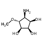 CAS#: 288088-59-5, (1R,2R,3R,4S,5R)-4-Amino-5-Methoxy-1,2,3-Cyclopentanetriol