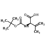 CAS#: 288159-48-8, (2R)-3-Methyl-2-({[(2-Methyl-2-Propanyl)Oxy]Carbonyl}Amino)-3-Butenoic Acid