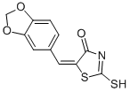 CAS#: 28824-66-0, 5-[3,4-(Methylenedioxy)benzylidene]rhodanine