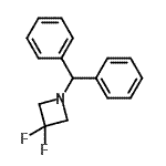 CAS 登录号：288315-02-6， 1-(二苯基甲基)-3,3-二氟吖丁啶