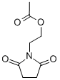 CAS 登录号：28833-81-0， 1-[2-(乙酰氧基)乙基]-2,5-吡咯烷二酮