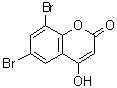 CAS#: 288399-84-8, 6,8-Dibromo-4-Hydroxy-Chromen-2-One