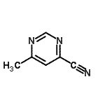 CAS#: 28840-41-7, 6-Methyl-4-Pyrimidinecarbonitrile