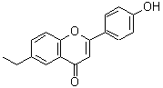 CAS 登录号：288401-02-5， 6-乙基-2-(4-羟基苯基)-4H-苯并吡喃-4-酮