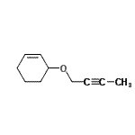 CAS 登录号：288609-01-8， 3-(2-丁炔-1-基氧基)环己烯