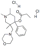 CAS#: 28867-24-5, [1,2,5-Trimethyl-5-(Morpholin-4-Ylmethyl)-4-Phenyl-4-Piperidyl] Propanoate Dihydrochloride