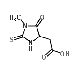 CAS#: 28868-14-6, (1-Methyl-5-Oxo-2-Thioxo-4-Imidazolidinyl)Acetic Acid