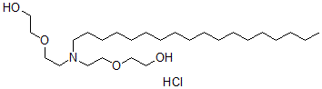CAS 登录号：28883-73-0， 十八烷基亚氨基二乙醇聚氧乙烯醚盐酸盐