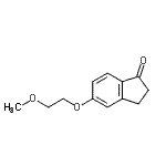 CAS 登录号：28945-97-3， 5-(2-甲氧基乙氧基)茚满-1-酮