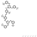 CAS#: 28950-63-2, Hexasodium 2,2'-[(E)-1,2-Ethenediyl]Bis[5-({4,6-Bis[(3-Sulfonatophenyl)Amino]-1,3,5-Triazin-2-Yl}Amino)Benzenesulfonate]