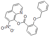 CAS 登录号：29002-47-9， 7-硝基-8-喹啉基 2-(苄氧基)苯甲酸酯