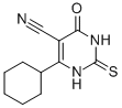 CAS#: 290313-19-8, 4-Cyclohexyl-2-Mercapto-6-Oxo-1,6-Dihydropyrimidine-5-Carbonitrile