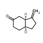 CAS 登录号：290346-67-7， (3aR,7aS)-3-亚甲基辛氢-5H-茚-5-酮