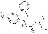 CAS#: 29055-70-7, 2-(Diethylamino)-N-[alpha-(4-Methoxyphenyl)Phenethyl]Acetamide