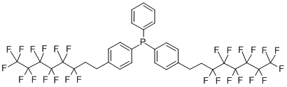 CAS#: 290827-94-0, Bis[4-(1H,1H,2H,2H-Perfluorooctyl)Phenyl]Phenylphosphine