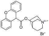CAS#: 29125-64-2, (1-Methyl-1-Azoniabicyclo[2.2.2]Oct-8-Yl) 9H-Xanthene-9-Carboxylate Bromide