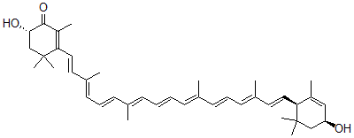 CAS#: 29125-77-7, alpha-Doradexanthin