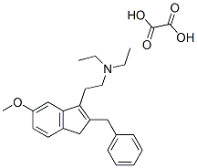 CAS#: 29188-52-1, 2-(2-Benzyl-6-Methoxy-3H-Inden-1-Yl)-N,N-Diethyl-Ethanamine, Oxalate