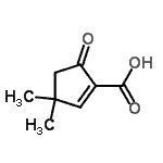 CAS#: 292043-69-7, 3,3-Dimethyl-5-Oxo-1-Cyclopentene-1-Carboxylic Acid