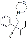 CAS 登录号：2928-69-0， 3-甲基-2-(2-吗啉基乙基)-2-苯基戊腈