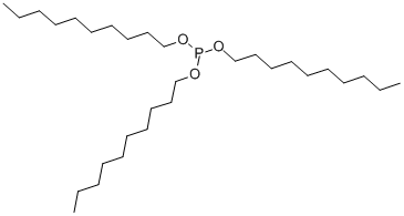 CAS 登录号：2929-86-4， 亚磷酸三癸基酯