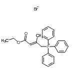 CAS 登录号：29310-37-0， [(2E)-4-乙氧基-2-甲基-4-氧代-2-丁烯-1-基](三苯基)鏻溴化物