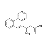 CAS 登录号：293330-23-1， 3-氨基-3-(9-菲基)丙酸