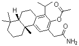 CAS 登录号：294191-20-1， N-(4bS,8aS)-2-(乙酰氧基)-4b,5,6,7,8,8a,9,10-八氢-4b,8,8-三甲基-1-(异丙基)-3-菲基-乙酰胺