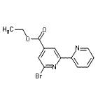 CAS#: 294211-88-4, Ethyl 6-Bromo-2,2'-Bipyridine-4-Carboxylate