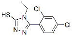 CAS 登录号：29527-30-8， 5-(2,4-二氯苯基)-4-乙基-4H-1,2,4-三唑-3-硫醇