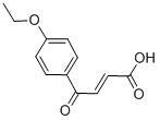 CAS 登录号：29582-31-8， (2E)-4-(4-乙氧基苯基)-4-氧代-2-丁烯酸