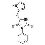 CAS#: 29635-98-1, (5S)-5-(1H-Imidazol-5-Ylmethyl)-3-Phenyl-2-Thioxo-4-Imidazolidinone