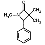 CAS#: 29668-85-7, 1,3,3-Trimethyl-4-Phenyl-2-Azetidinone