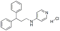 CAS 登录号:29769-70-8, N-(3,3-二苯基丙基)吡啶-4-胺单盐酸盐