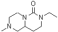 CAS 登录号：29782-73-8， 7-乙基-2-甲基八氢-6H-吡嗪并[1,2-c]嘧啶-6-酮