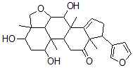 CAS#: 29803-86-9, (17alpha)-21,23-Epoxy-4beta,5alpha,5',6beta-Tetrahydro-1alpha,3alpha,7alpha-Trihydroxy-4beta,8-Dimethyl-24-Norchol-5-Eno[6,5,4-bc]Furan-14,20,22-Trien-12-One