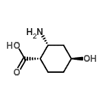 CAS 登录号：298204-37-2， (1S,2R,4S)-2-氨基-4-羟基环己烷羧酸