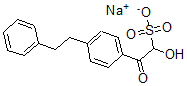 CAS 登录号:2983-58-6, (4-苯乙基苯基)乙二醛与亚硫酸氢钠化合物