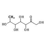CAS#: 29864-54-8, 1,3,4,5,6-Pentahydroxy-2-Heptanone