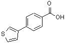 CAS 登录号：29886-64-4， 4-(3-噻吩基)苯甲酸