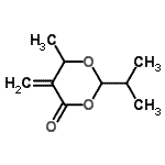 CAS#: 299177-35-8, 2-Isopropyl-6-Methyl-5-Methylene-1,3-Dioxan-4-One