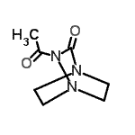 CAS 登录号：29924-76-3， 2-乙酰基-1,2,4-三氮杂双环[2.2.2]辛烷-3-酮