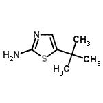 CAS#: 299417-31-5, 5-(2-Methyl-2-Propanyl)-1,3-Thiazol-2(3H)-Imine