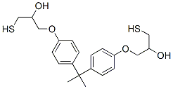 CAS 登录号：29953-09-1， 1,1'-[异亚丙基二(对亚苯基氧基)]二[3-巯基丙-2-醇]