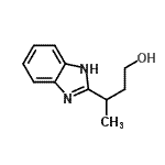CAS 登录号：29981-96-2， 3-(1H-苯并咪唑-2-基)-1-丁醇
