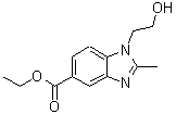 CAS#: 299927-12-1, Ethyl 1-(2-Hydroxyethyl)-2-Methyl-1H-Benzimidazole-5-Carboxylate